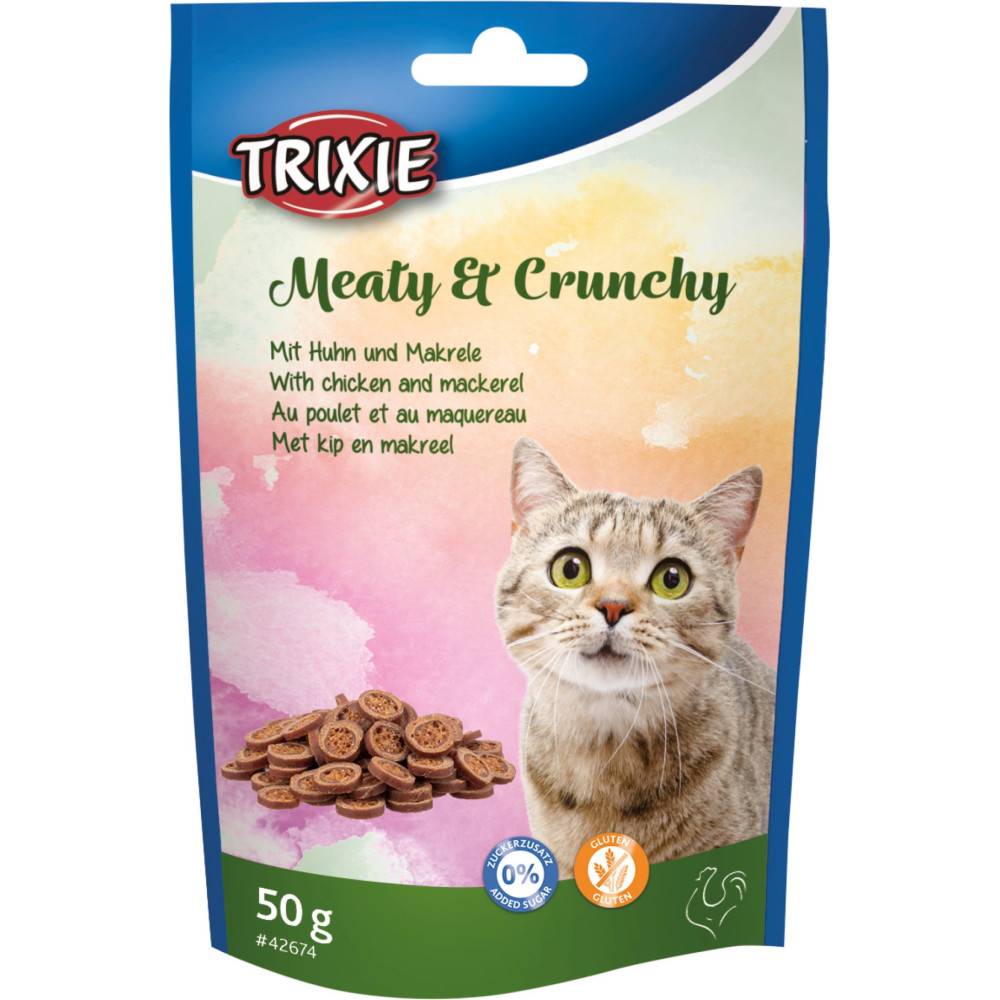 Trixie - Trixie - Friandises au poulet & maquereau 50 g pour chat - Imagen 1