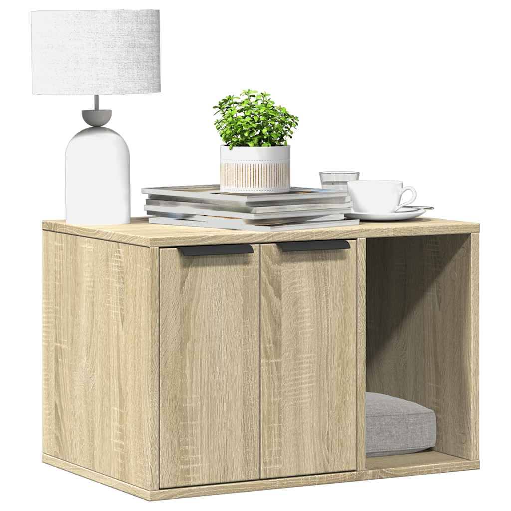 Chatiere bois marron  60 x 40 x 40 cm  - Prolenta premium p333.9 - Image 2