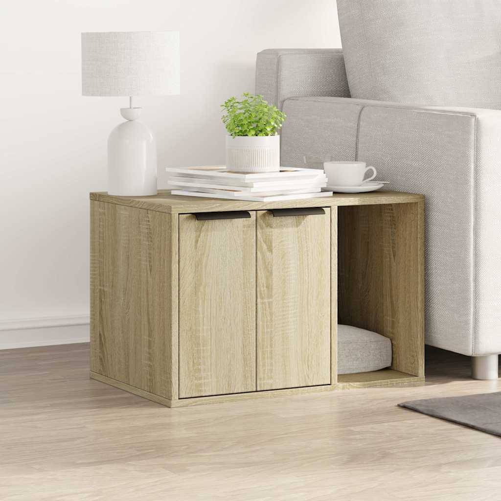 Chatiere bois marron  60 x 40 x 40 cm  - Prolenta premium p333.9 - Image 3