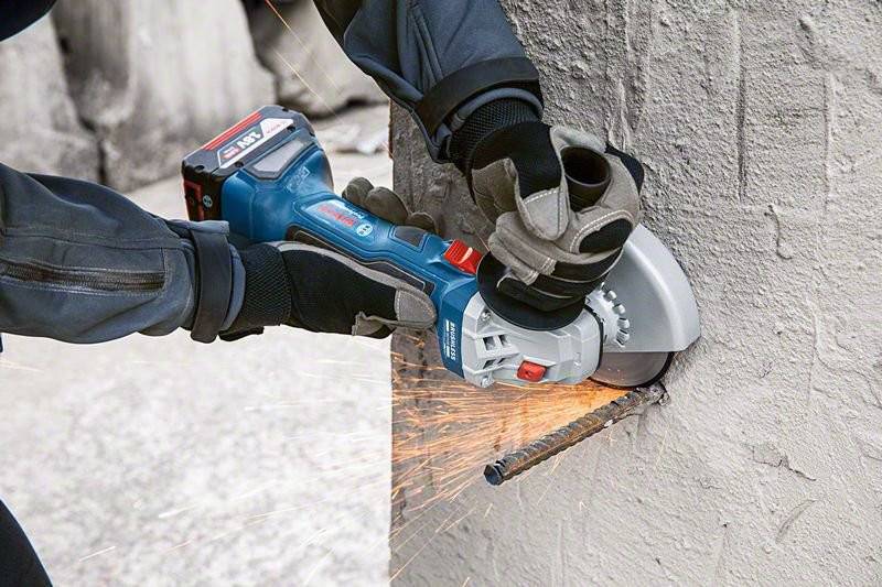 Bosch Professional - Meuleuse GWS 18 V-7 + 2 batteries 4Ah + chargeur + coffret L-BOXX - BOSCH - 06019H9005 - Imagen 4