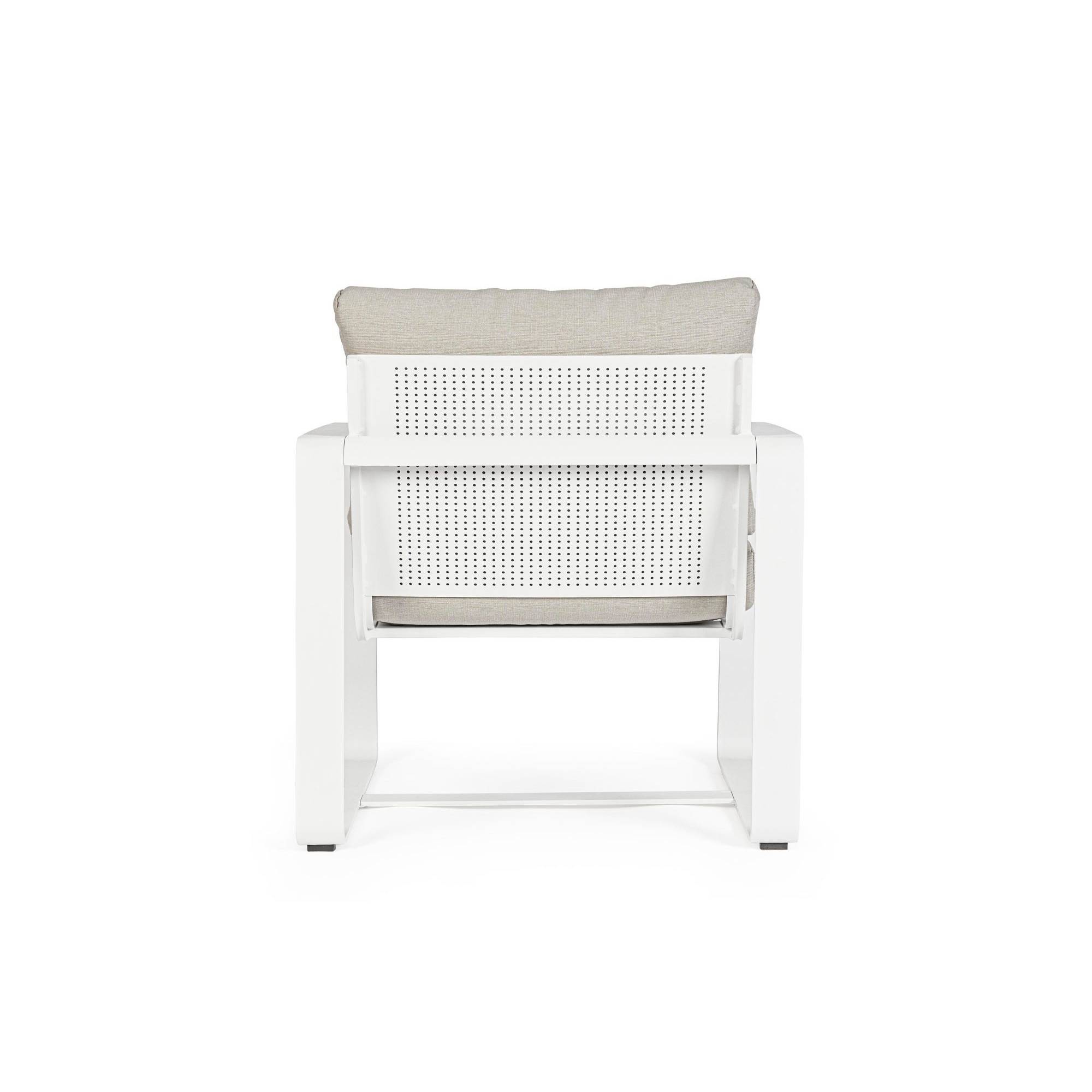 Autre - Fauteuil de jardin en aluminium et tissu (lot de 2) - ETRETAT - Imagen 6