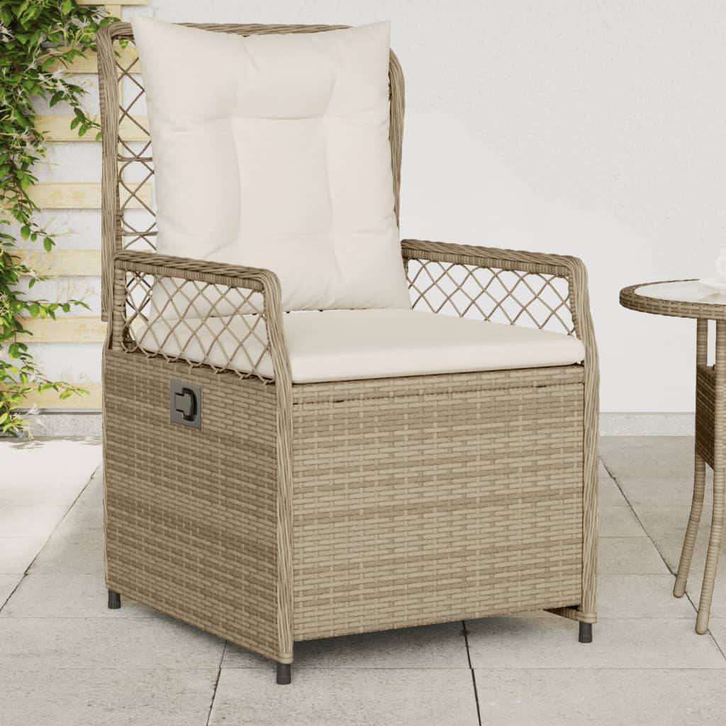 Chaise bois composite 2 places rotin beige  55 x 60 x 93 cm  - Prolenta premium  p3152.5 - Image 2