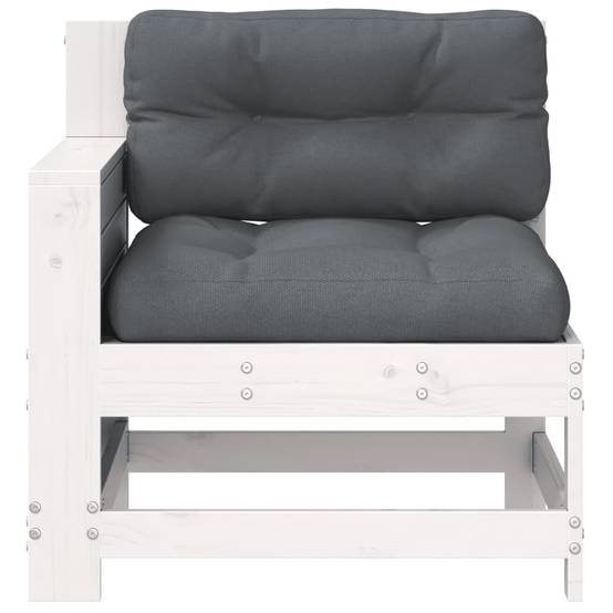 Prolenta Premium - Banc de jardin Blanc 62 X 69 cm - Prolenta Premium - Image 4