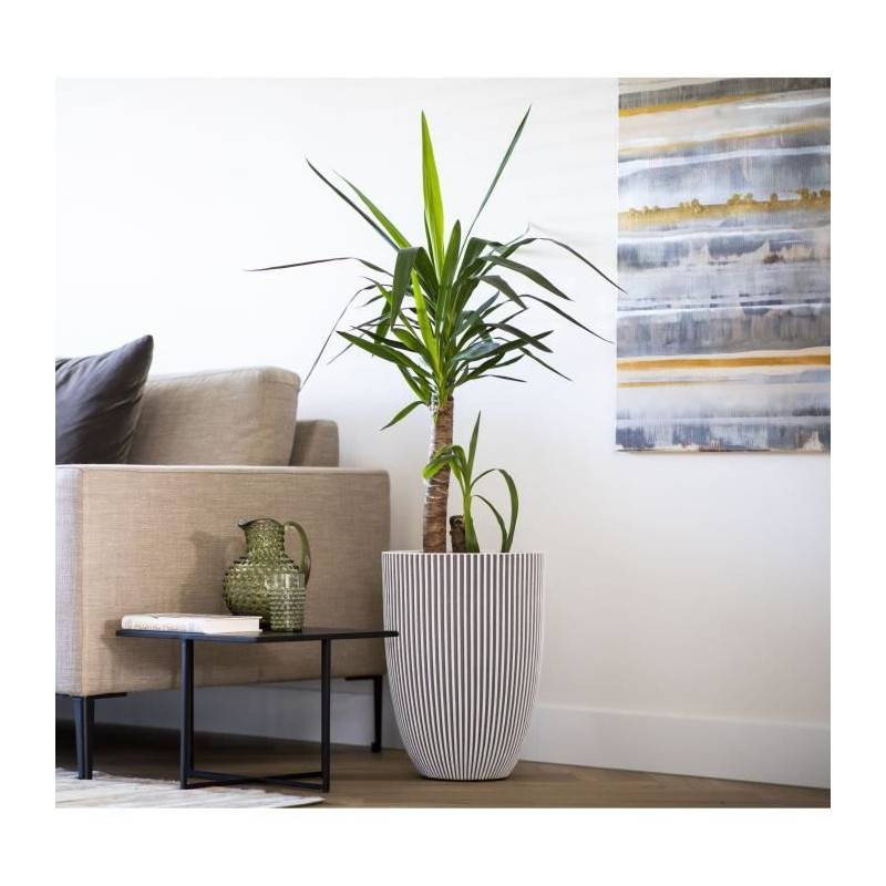 Capi - Capi Vase élégant Groove 34x46 Cm Ivoire 445498 - Image 3