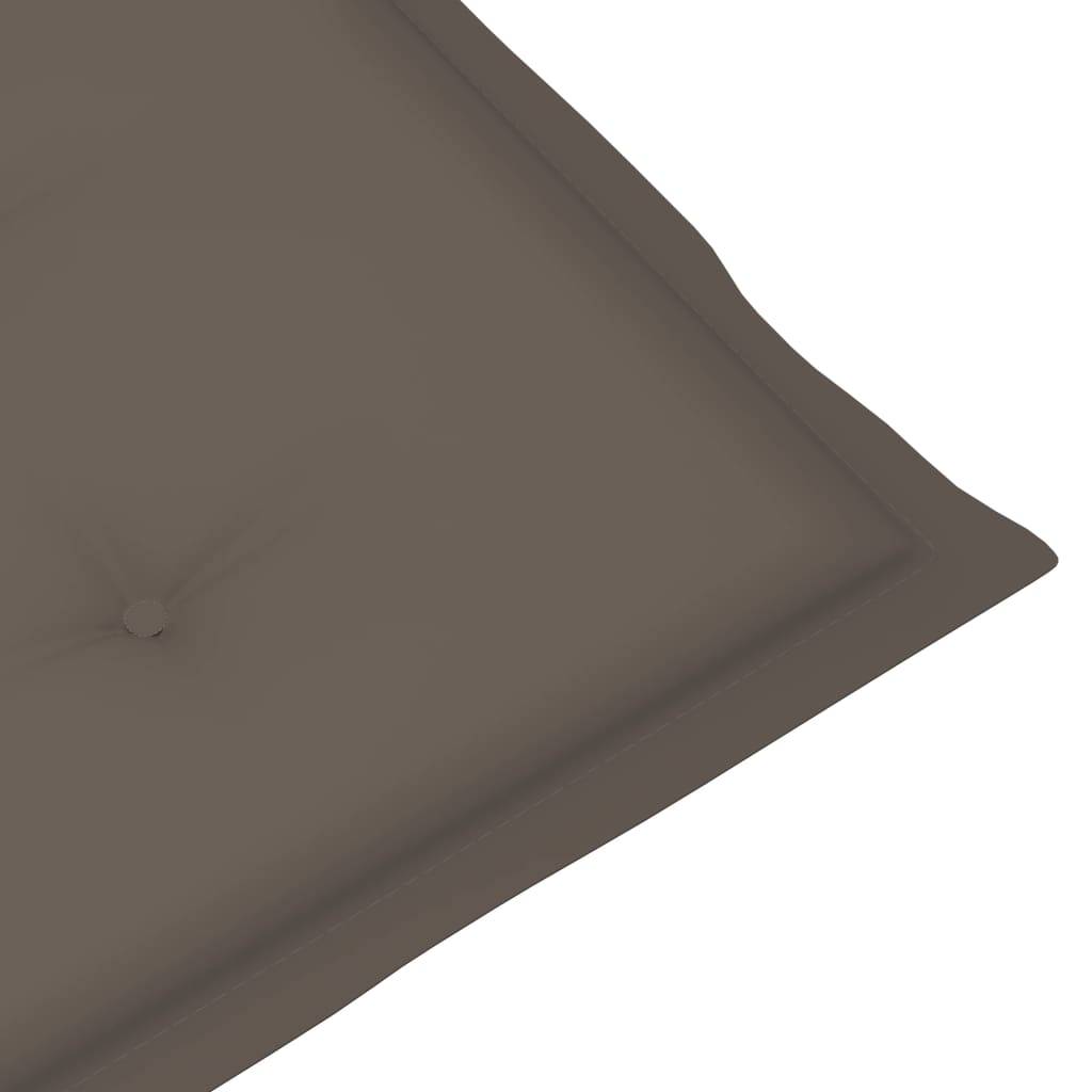 Helloshop26 - Transat chaise longue bain de soleil lit de jardin terrasse meuble d'extérieur avec repose-pied et coussin acacia solide - Imagen 8