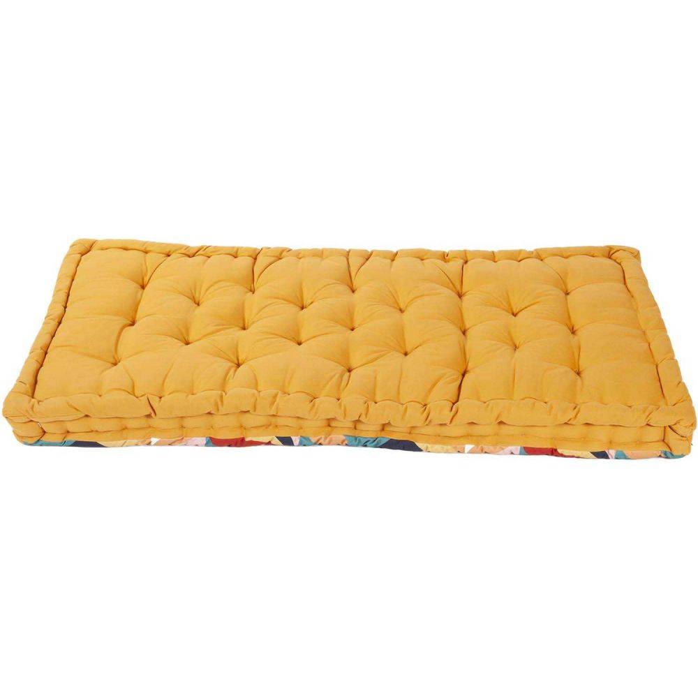 Jardindeco - Coussin de palette en coton imprimé 120 x 60 cm - Imagen 3