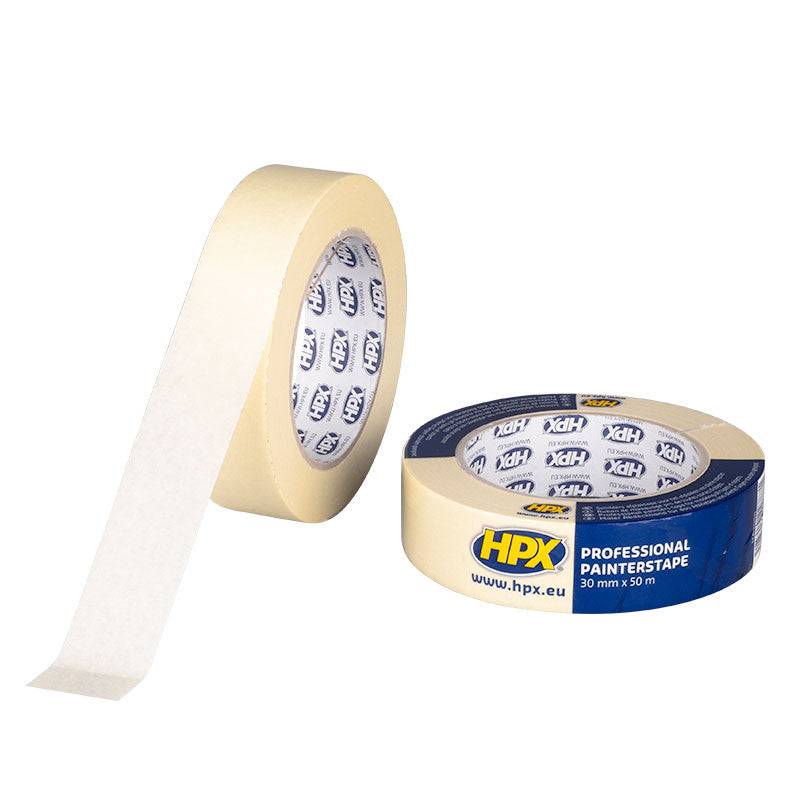 Ruban de masquage 60°C HPX MA3050 - Blanc crème - 50mx30mm Hpx