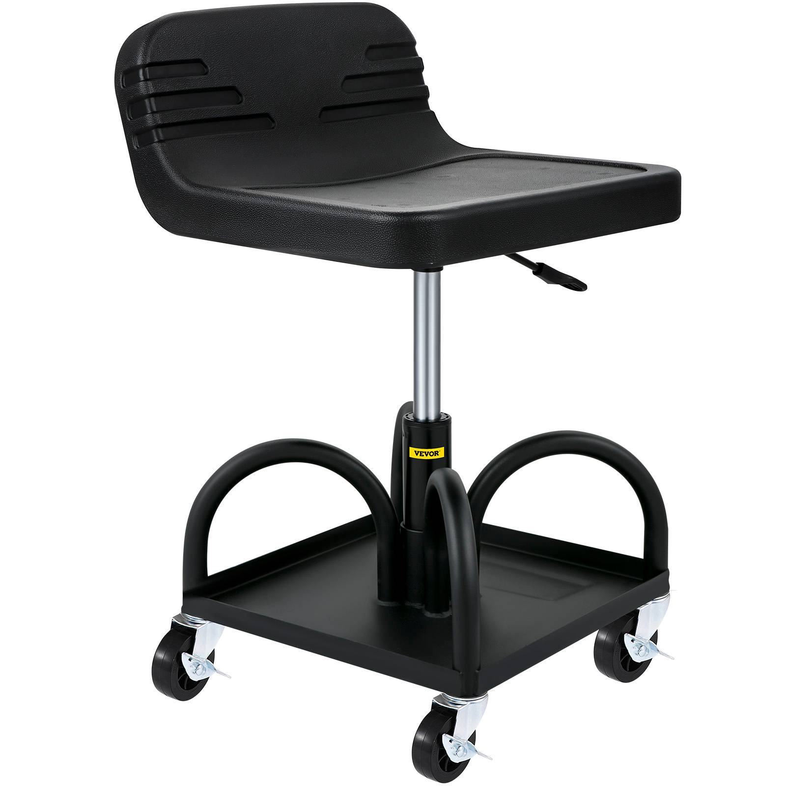 VEVOR Tabouret atelier mobile, charge 135kg, hauteur réglable, plateau. - Image 9