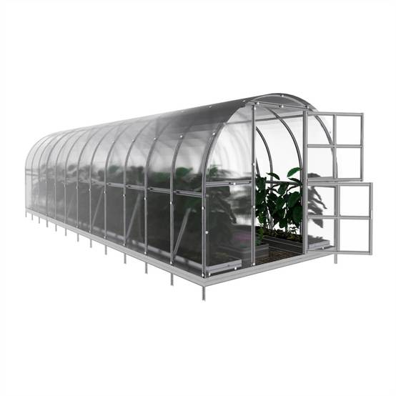 KLASIKA GREENHOUSES - Serre KLASIKA ARCH 3 x 10 m (30 m²), 4 mm avec revêtement en polycarbonate - Image 4