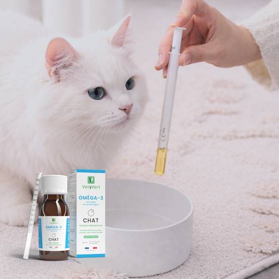 Complément alimentaire vétérinaire - Oméga 3 chat 50 mL - VetyVert - Image 2