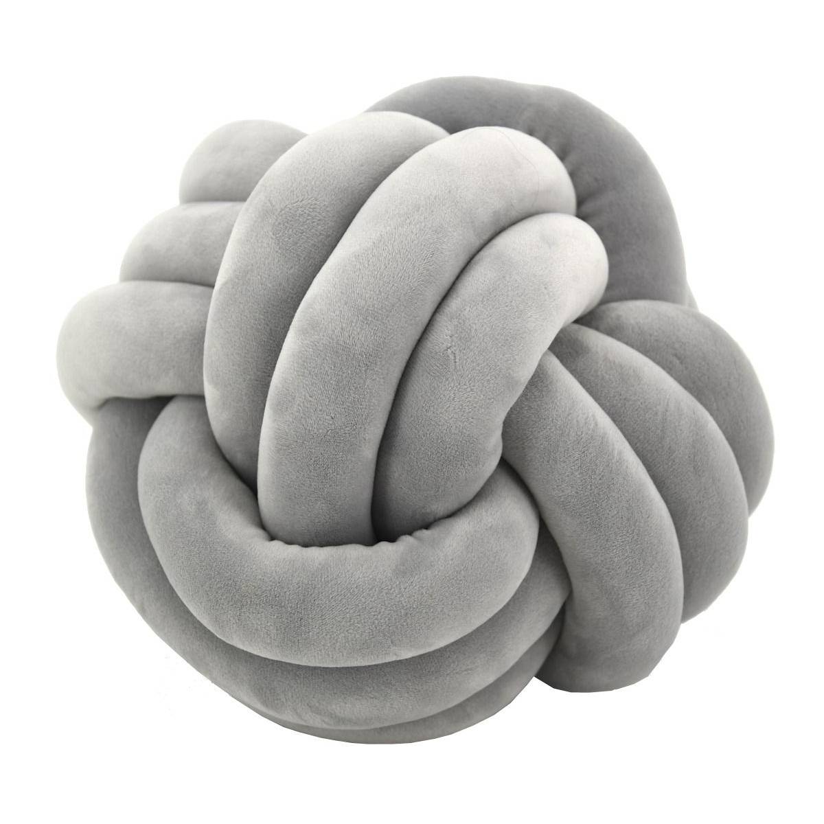 Aubry Gaspard - Coussin en velours Noeud 25 cm - Imagen 1