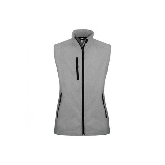 Bodywarmer Softshell femme Kariban imperméable Gris XXL - Image 1