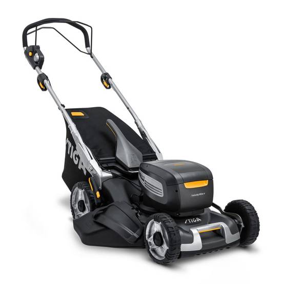 Stiga - Kit Tondeuse à gazon à batterie Twinclip 950e V, 48 V, Largeur 48 cm avec lame double couche et 2 batteries 7,5 Ah - STIGA - Image 2