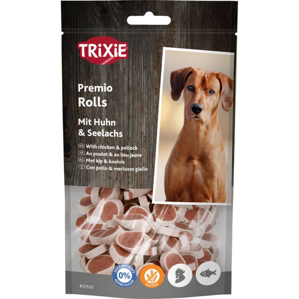 Trixie - Trixie - Friandise  poulet colin pour chien 75 gr - Imagen 1