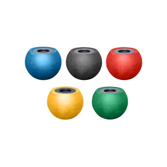 Pots de fleurs sphérique xxl speranza 325l jo 2024-lot de 5 - Image 1