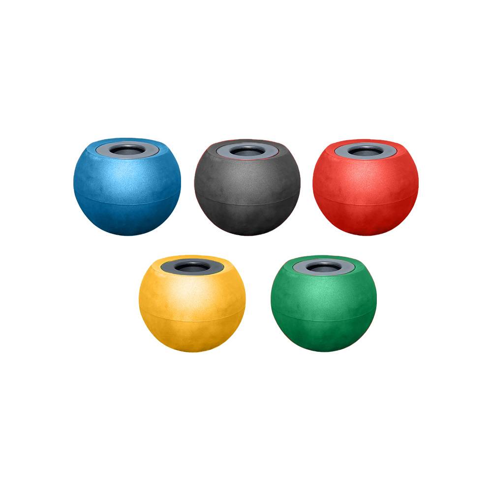 Pots de fleurs sphérique xxl speranza 325l jo 2024-lot de 5 - Image 1