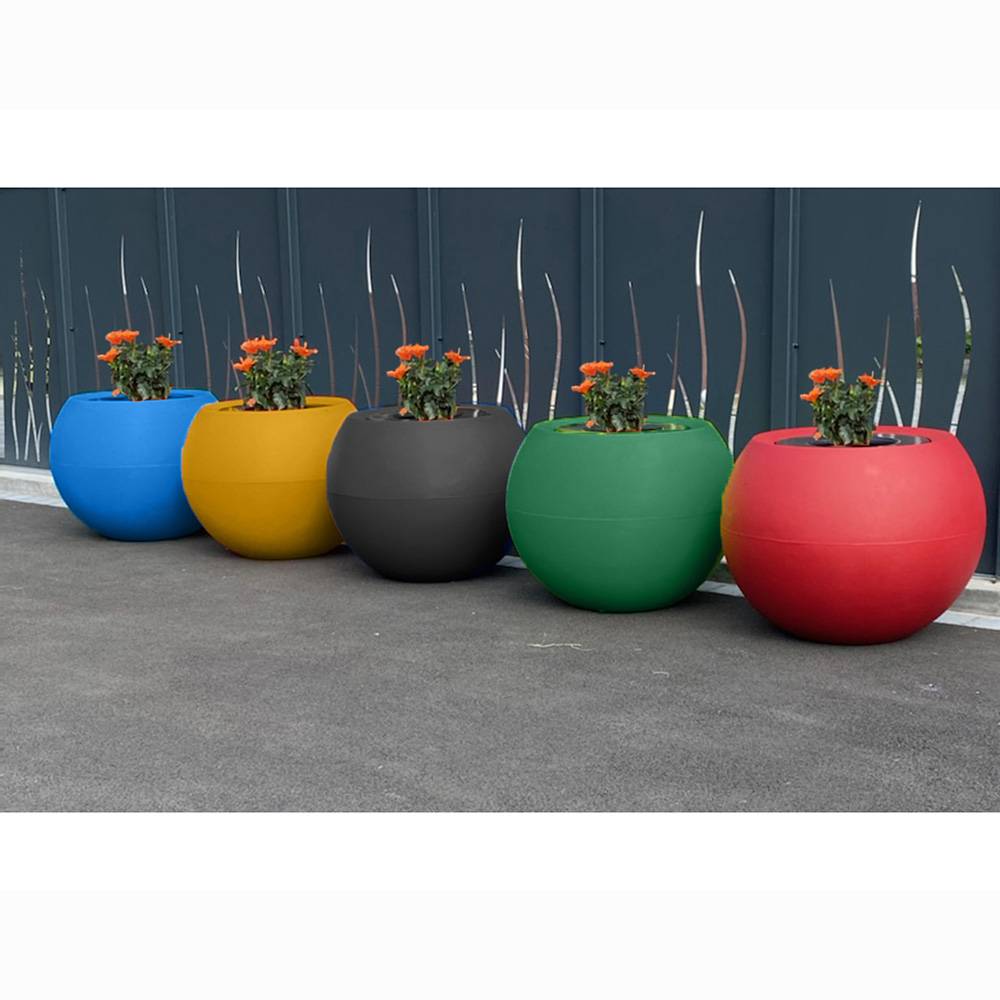 Pots de fleurs sphérique xxl speranza 325l jo 2024-lot de 5 - Image 2