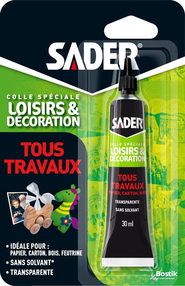Sader - SADER COLLE TOUS TRAVAUX 30ML