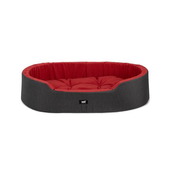 Ferplast - Ferplast Panier Chien Dandy, Coussin Amovible et Lavable, Housse en Coton avec Rembourrage Doux, Lit pour Chiens de Grande Taille, 110 x 70 x H 23 cm, - Imagen 1
