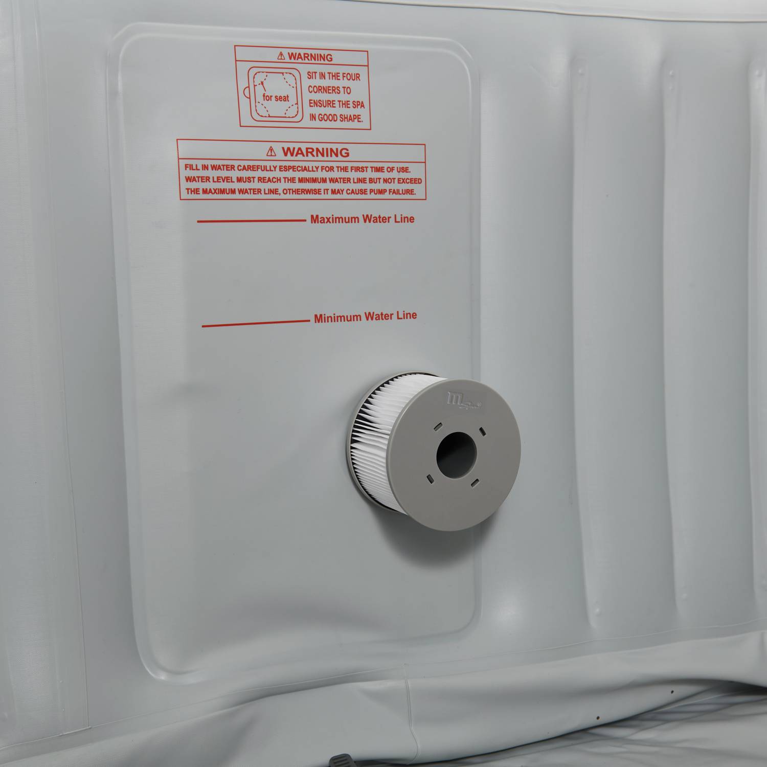 Lot de 6 cartouches filtrantes pour spa gonflable MSPA - MSPA - Imagen 3