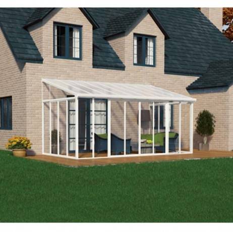 Canopia by Palram - Canopia Véranda SanRemo Blanc 556 X 300 - Imagen 2
