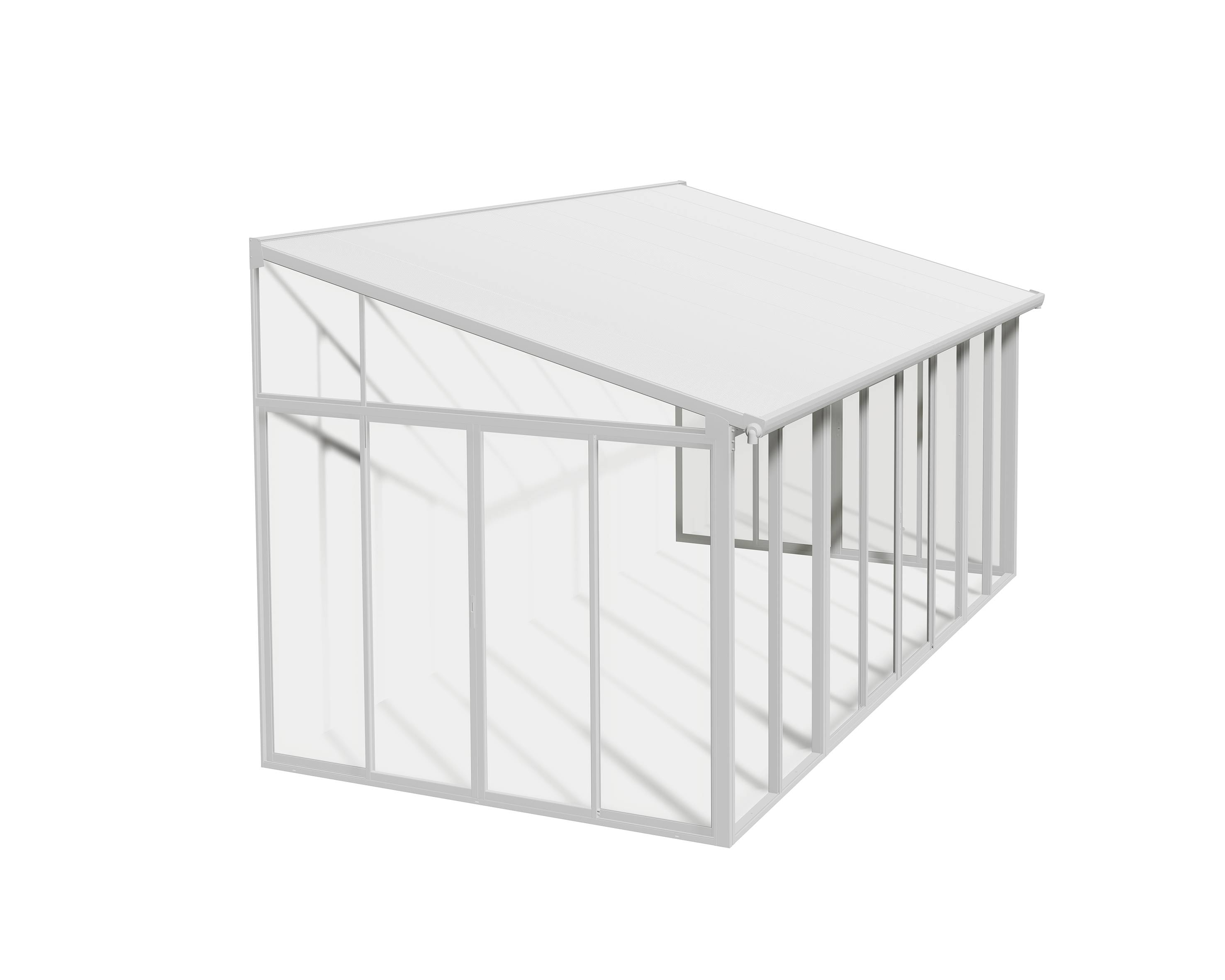Canopia by Palram - Canopia Véranda SanRemo Blanc 556 X 300 - Imagen 1