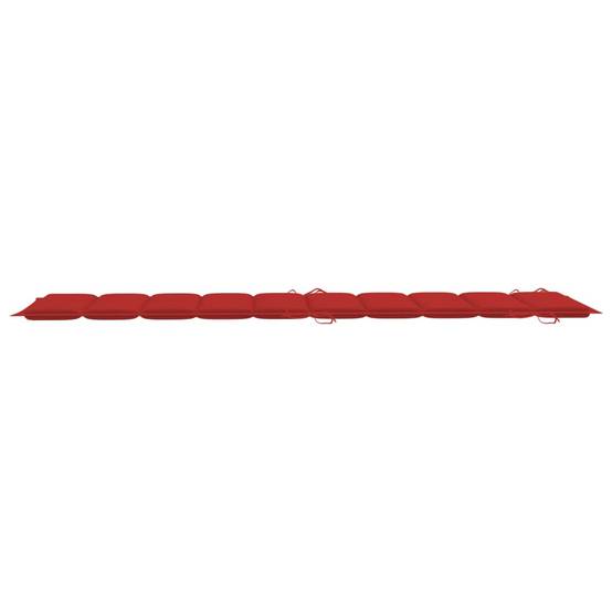 Lot de 2 Bain de soleil - Transats - Chaises longues avec table et coussins Acacia solide - MEUBLE PRO-JU6689 - Image 9