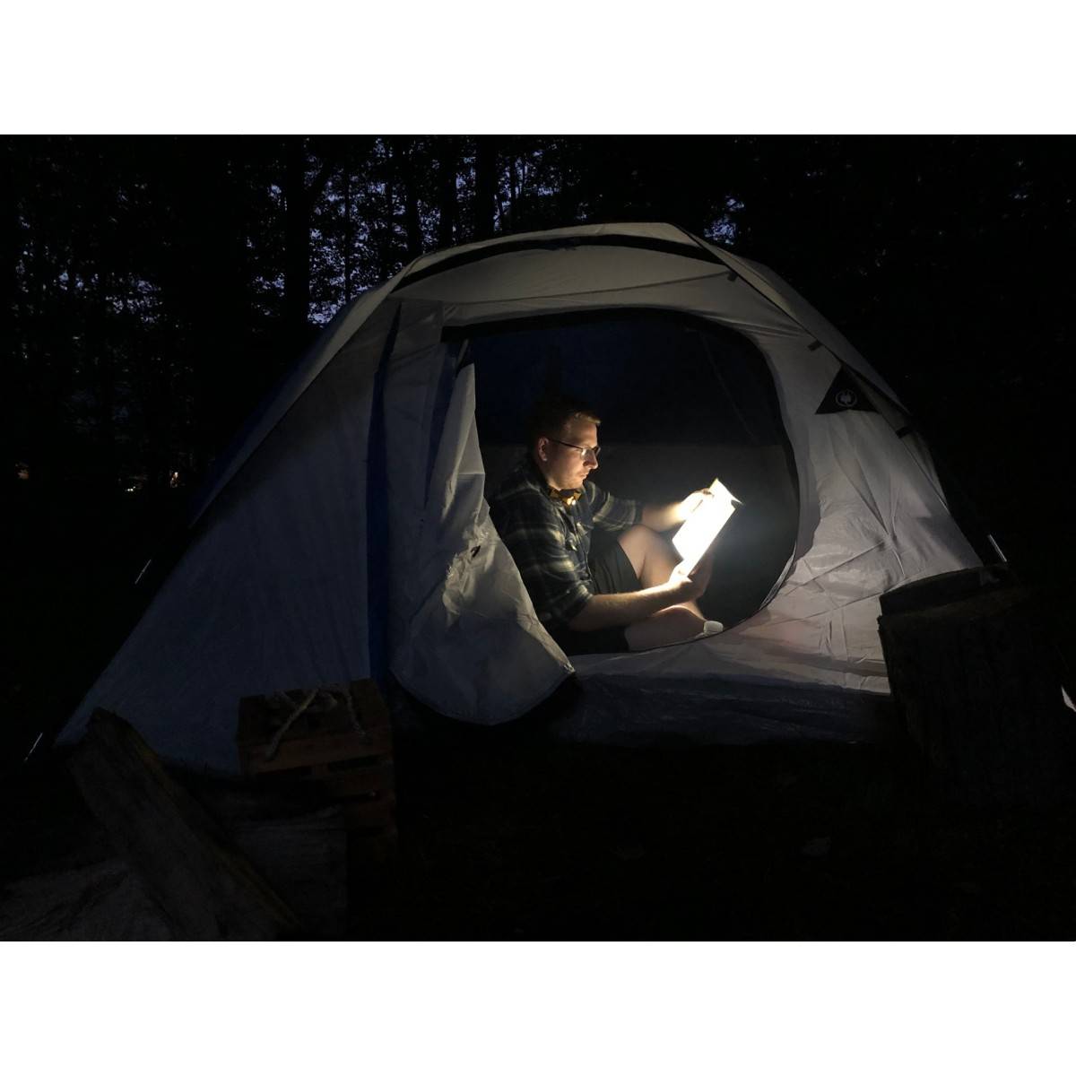 Lampe de cou à Led rechargeable 300 Lumens Chargeur USB Portée 25 m Etanche IPX6 CAT - Imagen 8