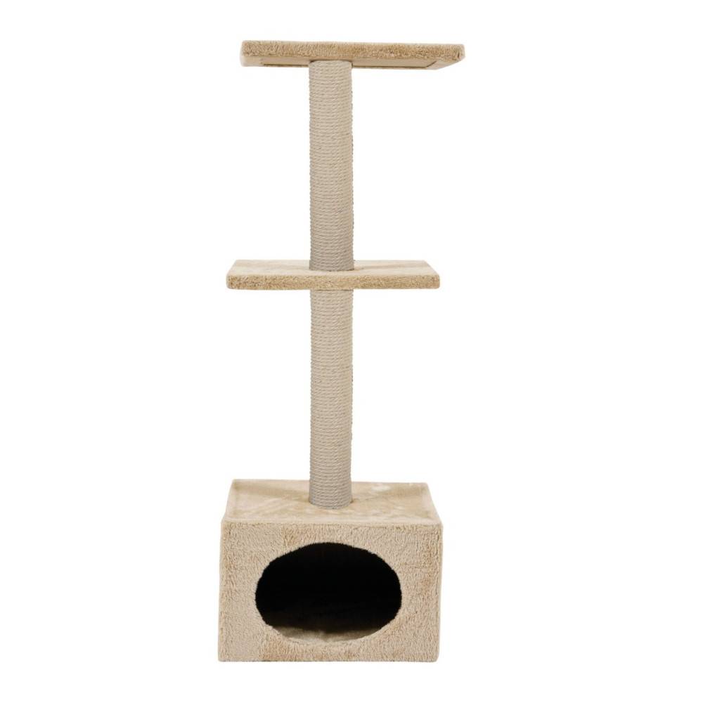 Zolux - Arbre à chat Duo 30 x 30 cm x hauteur 83 cm beige pour chats et chatons. - Image 2