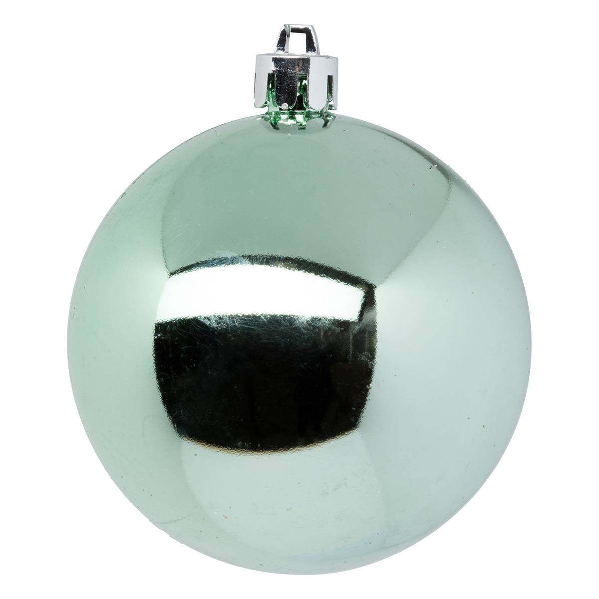 Atmosphera - Kit de 18 Boules de Noël vert amande ATMOSPHERA CREATEUR D'INTERIEUR - Imagen 4
