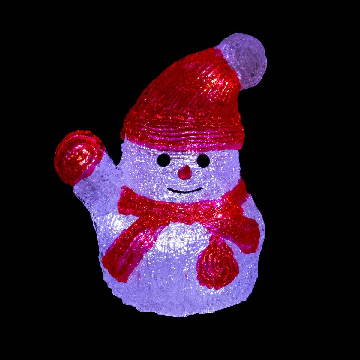 Fééric Lights & Christmas - Forme acrylique tradition lumineuse 16 LED en box palette assorti - Feeric Lights & Christmas - Imagen 2