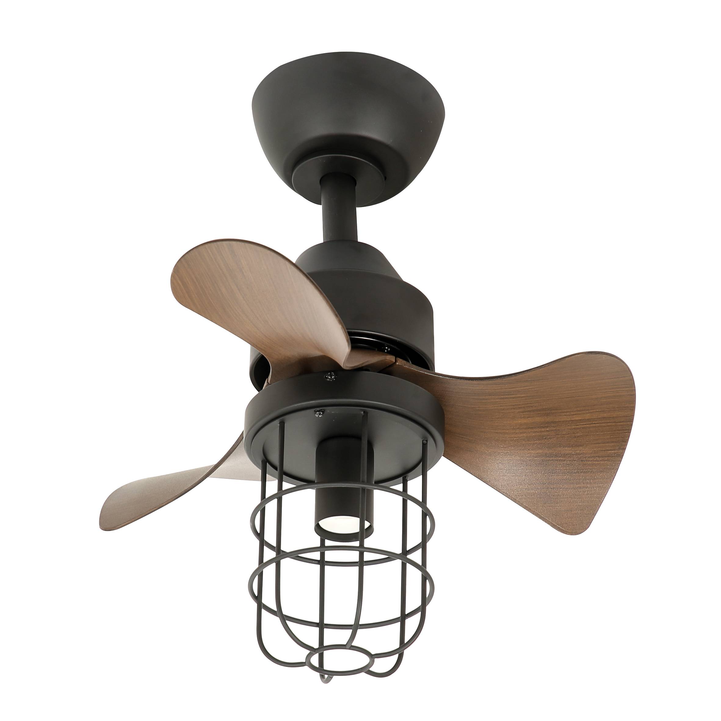 Ventilateur de plafond Karvok Ø48?cm – Cage industrielle – 3 pales ABS – E27 – Moteur DC FARTOOLS - Image 1