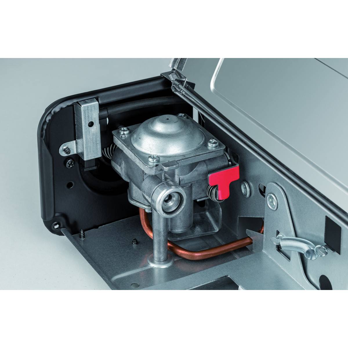 Réchaud à gaz portable 2200W INOX + 4 cartouches de gaz + Malette de transport Cuisson Extérieure Camping Van Trek KEMPER - Imagen 7