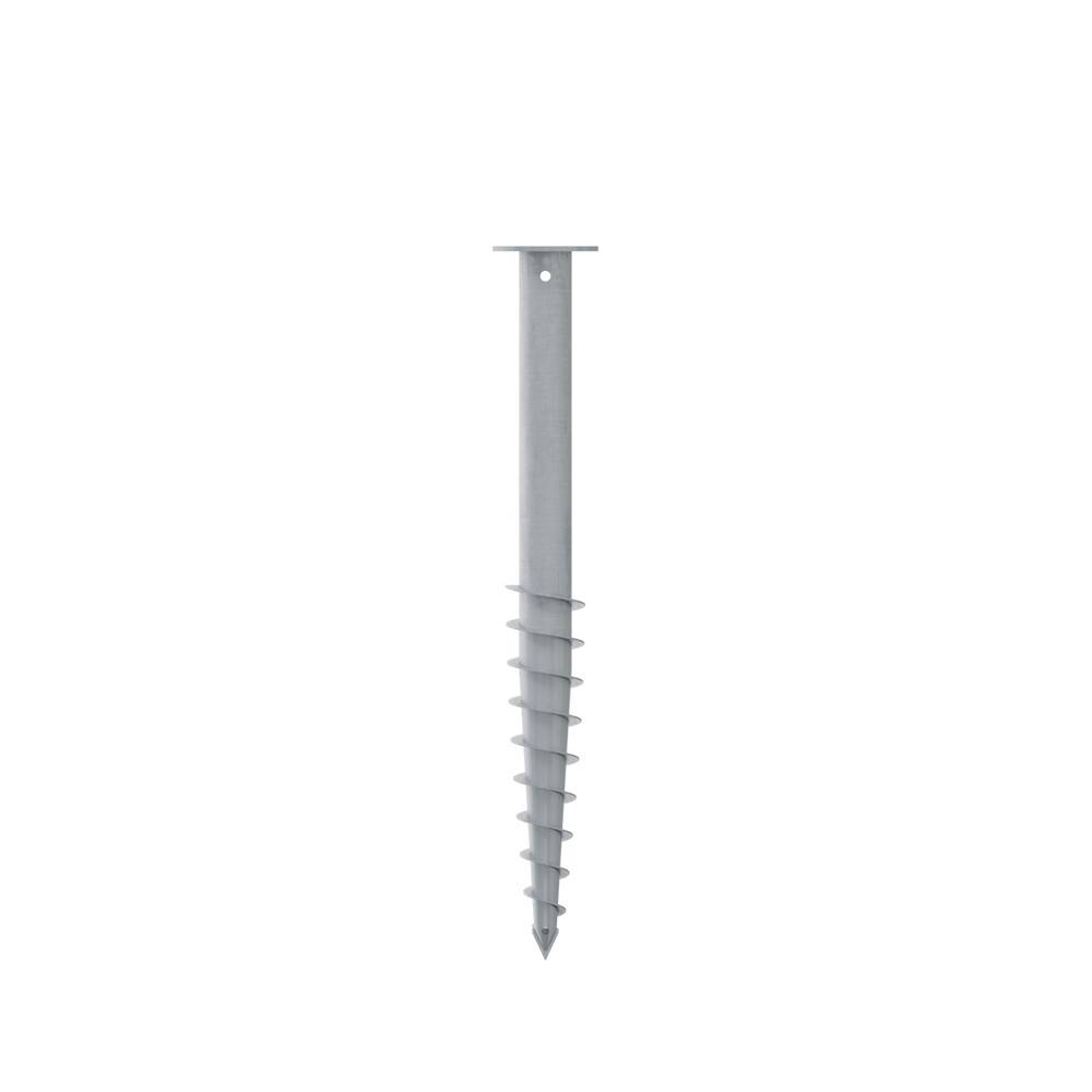 Decklinea - Vis de Fondation SPIRAL - Pour Terrasse Bois - Hauteur : 80cm - Fixation - Facile & Rapide à Monter - Imagen 3