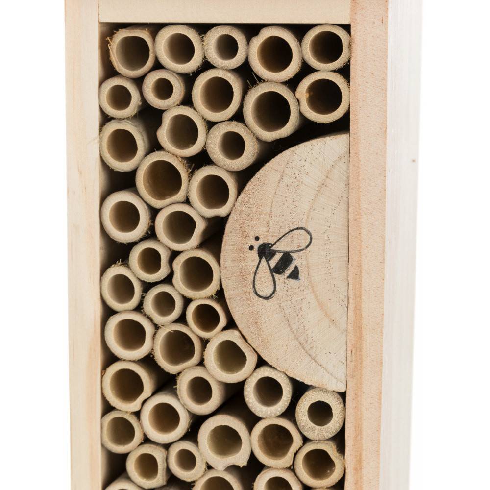 Animallparadise - animallparadise - Hôtel pour abeille, H30 X L9.5 X P14 cm. - Imagen 4