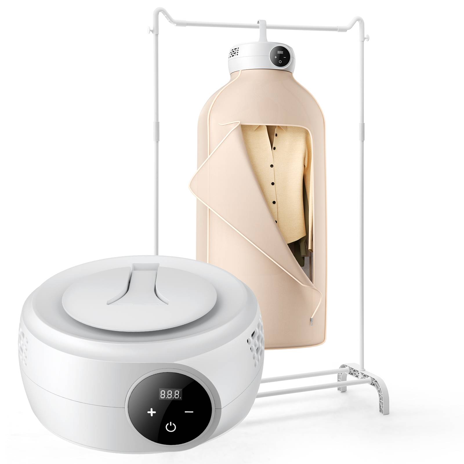 VEVOR Sèche-linge électrique portable 600 W, sac séchage, chauffage PTC. Pliable. - Image 1