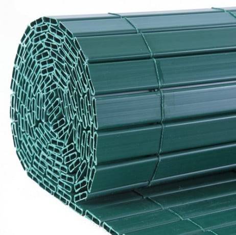 Canisse occultante en PVC Vert 2.50 m - Long 15 m, Hauteur 1.50 m - Imagen 1
