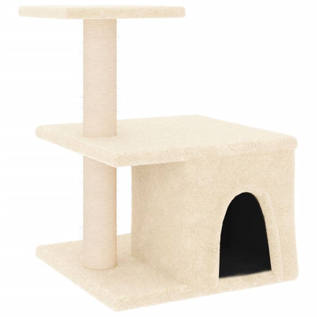 Vidaxl - Arbre à chat avec griffoirs en sisal crème 48 cm vidaXL 171786 - Image 2