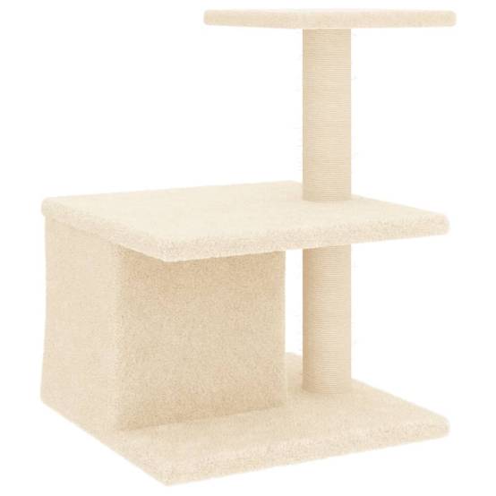 Vidaxl - Arbre à chat avec griffoirs en sisal crème 48 cm vidaXL 171786 - Image 5
