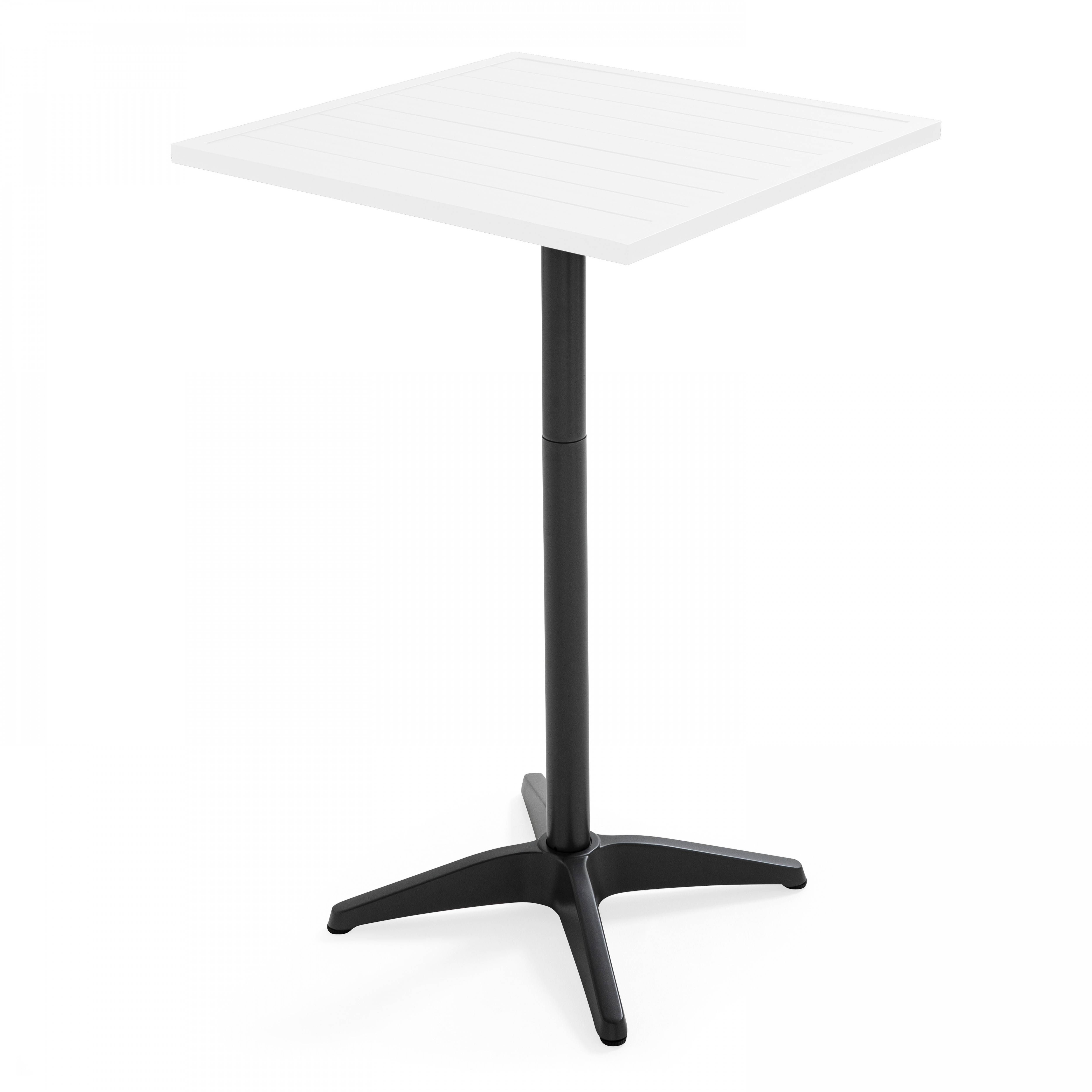 Oviala - Pied de table en aluminium gris pour mange debout Soho - Oviala - Imagen 3