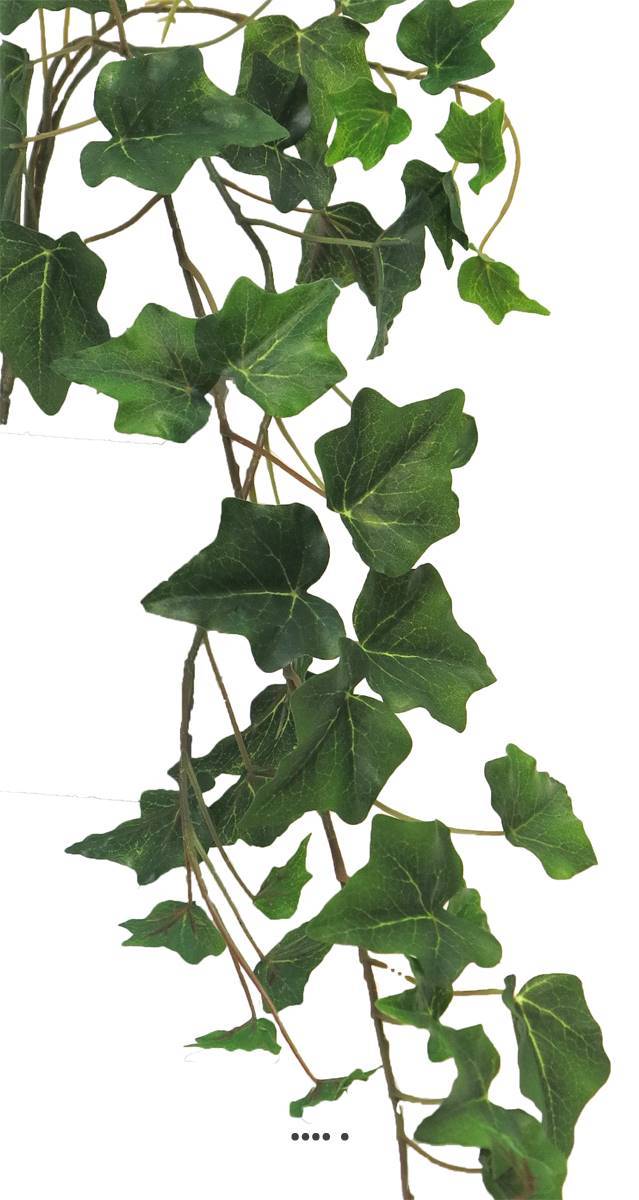 Lierre artificiel en chutes, 3 ramures, L 80 cm Vert - BEST - couleur: Vert - Image 4