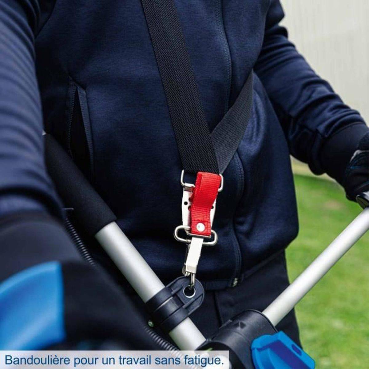 Scheppach - Coupe-bordures débroussailleuse 2 en 1 sans fil 20 V 4 Ah brushless 330 mm - SCHEPPACH - Image 4