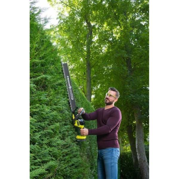 RYOBI - Taille-haies LINEA 18V ONE+ - design en ligne - lames 55 cm - écartement 24 mm - sans batterie ni chargeur - RY18HT55A- - Image 6