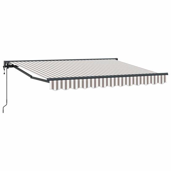 ComfortXL - Store banne électrique polyester aluminium patio ombrage 3x2.5m Gris clair - ComfortXL Outdoor Living - Image 2