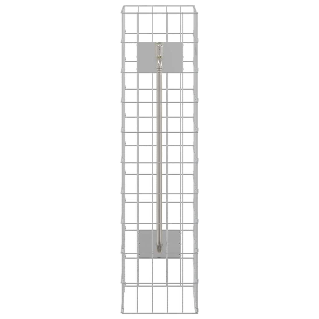 PANGIVO - Robinet gabion acier inoxydable argenté 25 x 25 x 100 cm - PANGIVO - Image 6