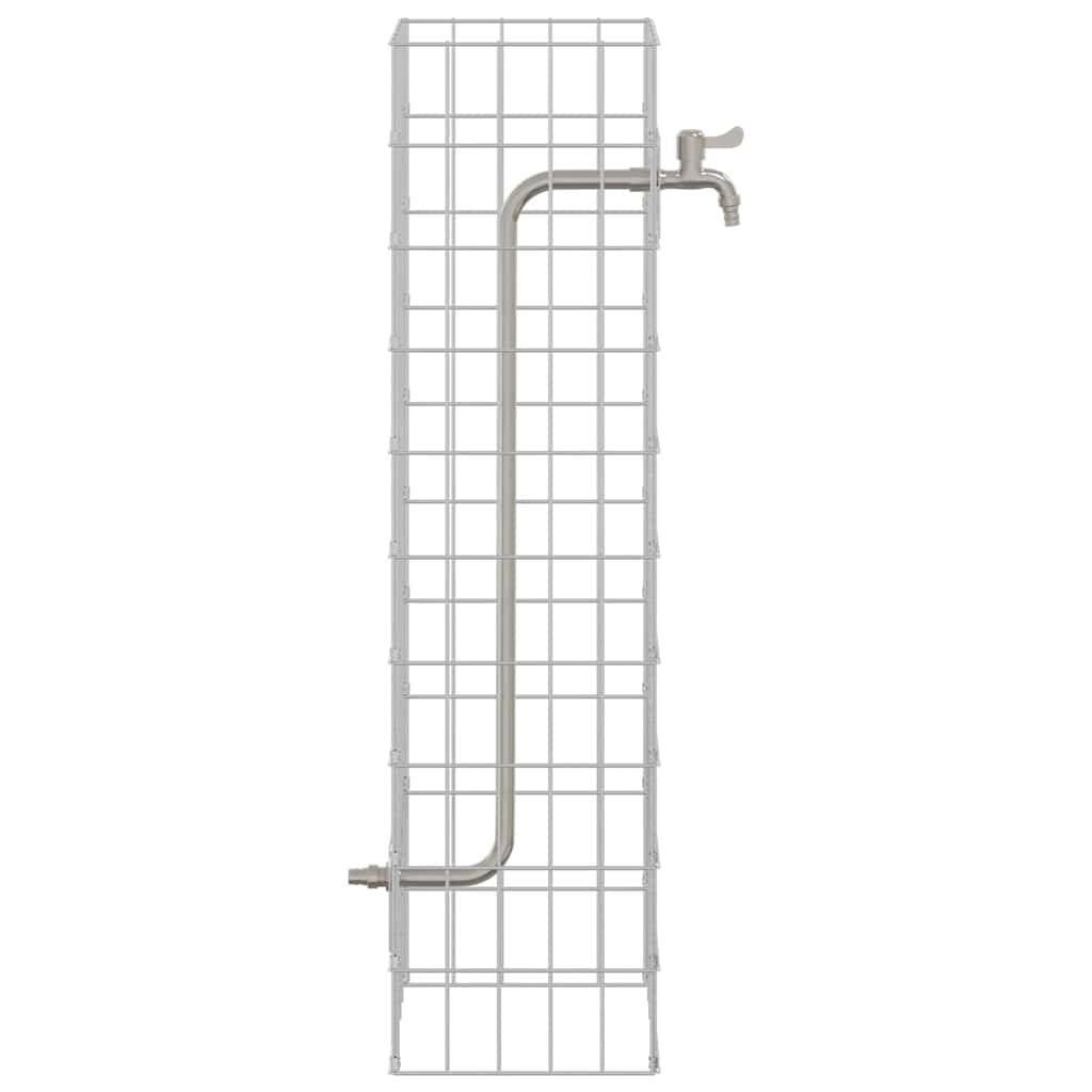 PANGIVO - Robinet gabion acier inoxydable argenté 25 x 25 x 100 cm - PANGIVO - Image 7