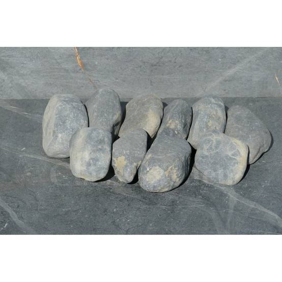Gros Galet NOIR Mat 100-200 - pack 10 Galet - Image 3