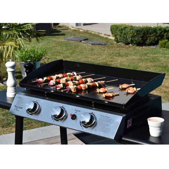 Happy Garden - Plancha au gaz SÉVILLE - 3 brûleurs 7,5kW - HAPPY GARDEN - Imagen 3