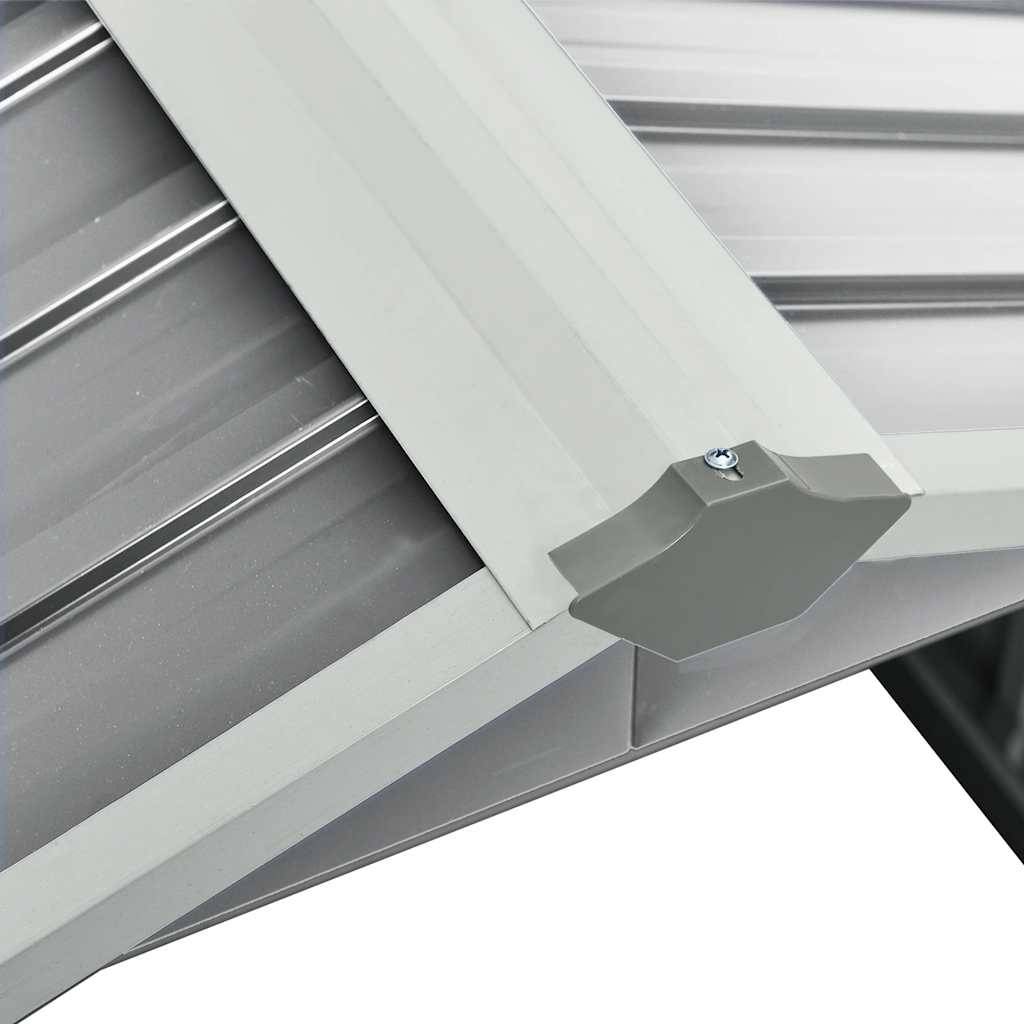 Vidaxl - Abri pour robot de jardin 92x97x63 cm Acier galvanisé Gris vidaXL 150908 - Imagen 4