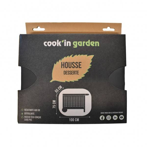 Cook in Garden - HOUSSE BARBECUE DESSERTE L100 x P55 x H75 CM - Imagen 2